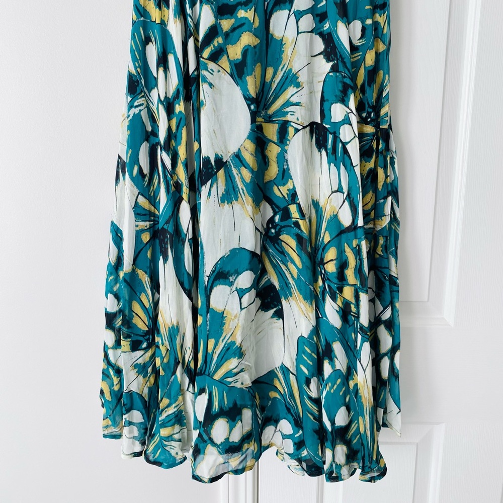 Anthropologie Circular Butterfly Print Skirt - Picture 10 of 10